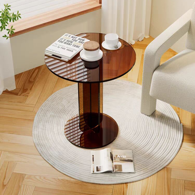 New Design Modern Factory Customized Simple Fashion Colors Acrylic Table For Living Room
