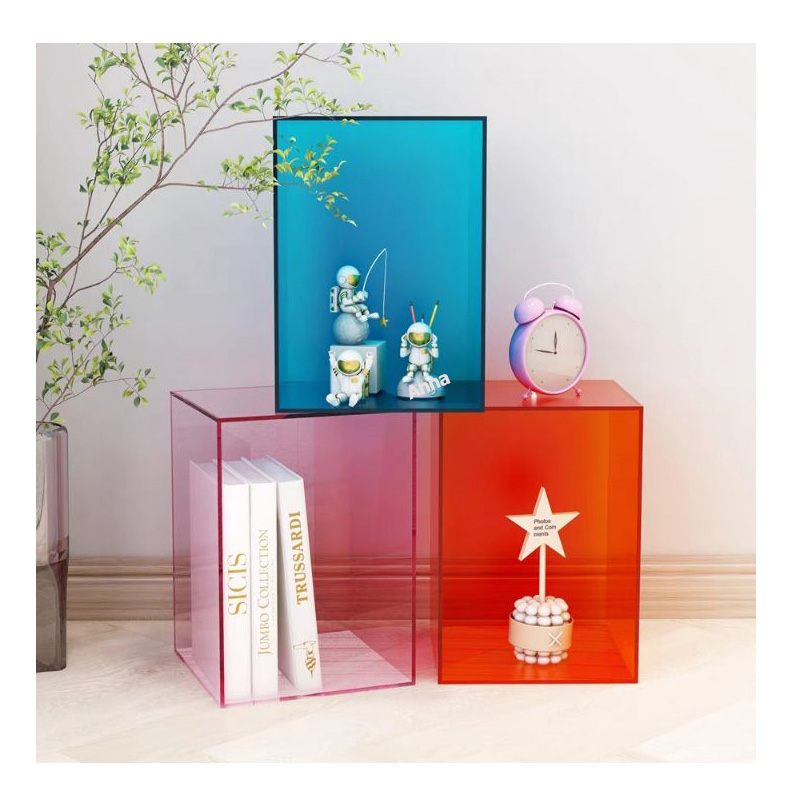Most Popular Eco-friendly Customized Logo Acceptable Shop Decor Square Display Stand
