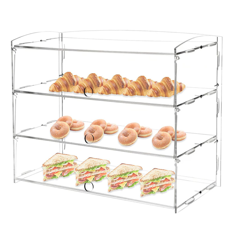 Acrylic Cupcake Display Case Bakery Showcase Display Acrylic Bakery Display Box